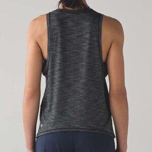 Lululemon Squad Goals Heathered Grey Tank Top Size 4